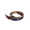 512. Leather Man Ltd Kalmar Nickel Wilmington Nautical Belt Size 42