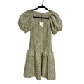 557. Promesa Floral Puff Sleeve Knee Length Dress Size M NWT