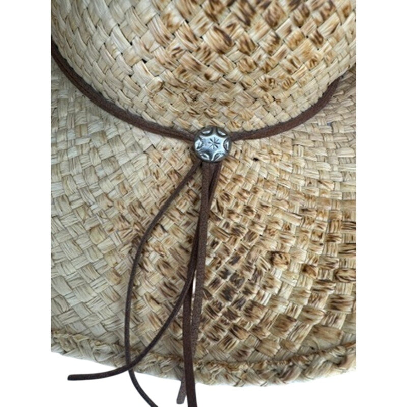 487. Stetson Straw Western Cowboy Hat Size S