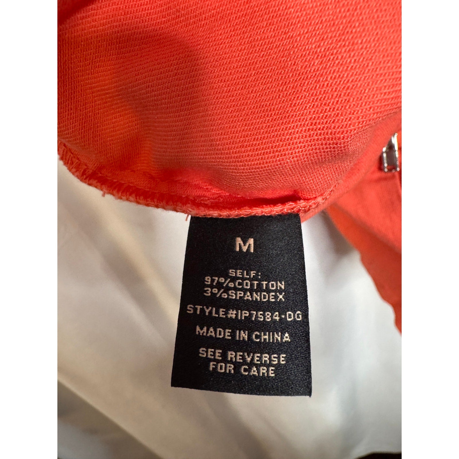 350. Flying Tomato Coral Ruffle Sleeve Romper Medium