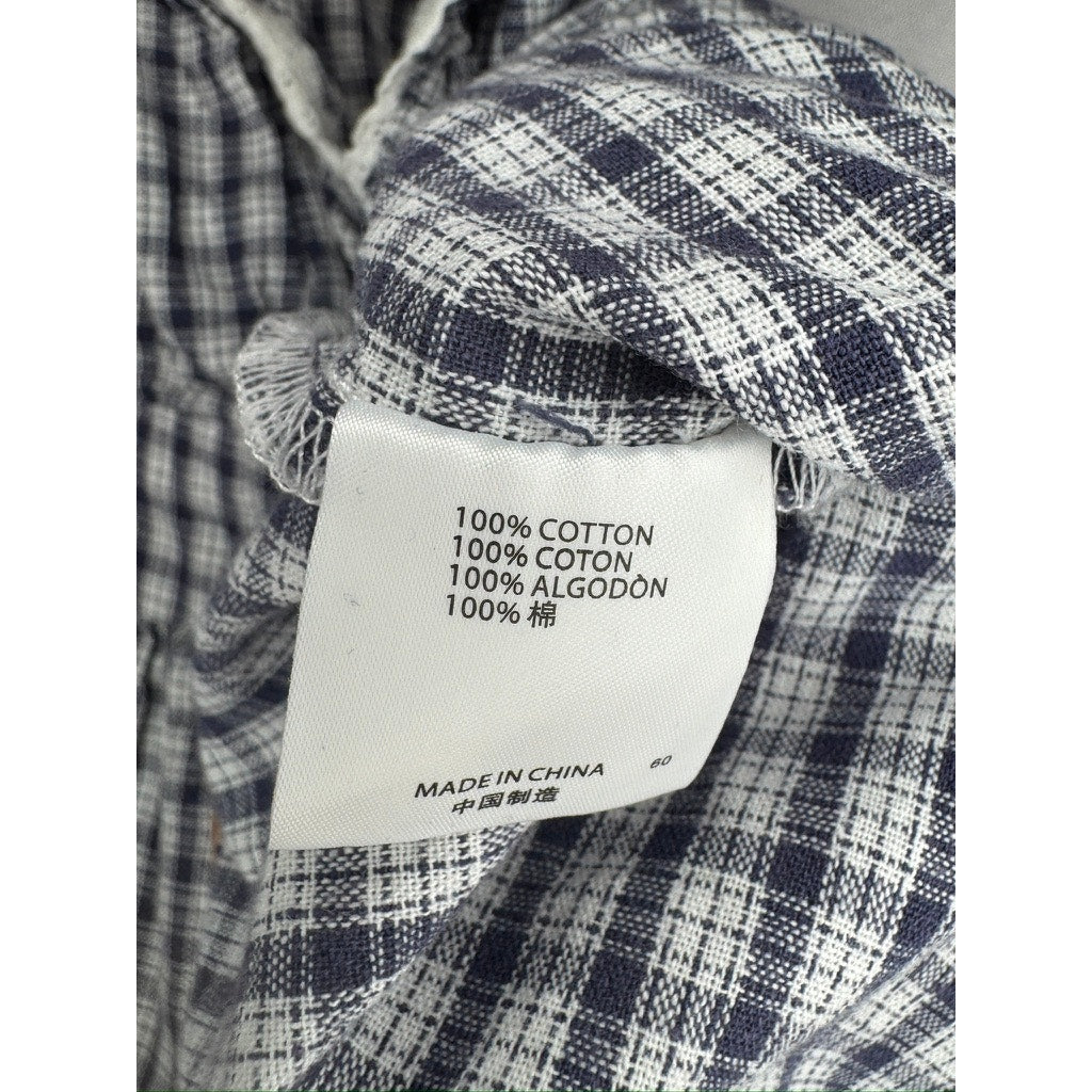 471. Brandy Melville Gingham Button Front Cami Tank Top