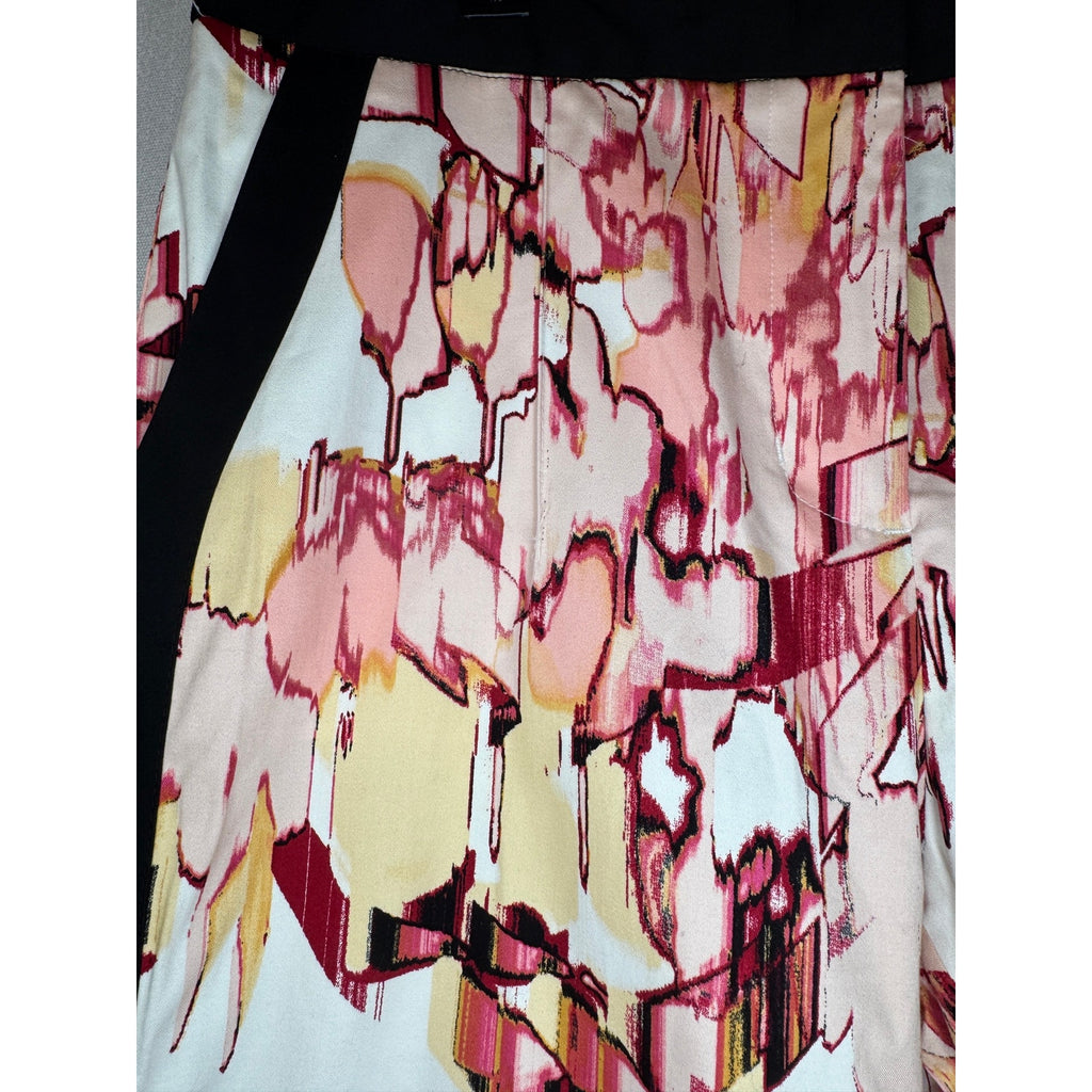 361. Donna Karan New York NWT Abstract Floral Ankle Pants Size 10