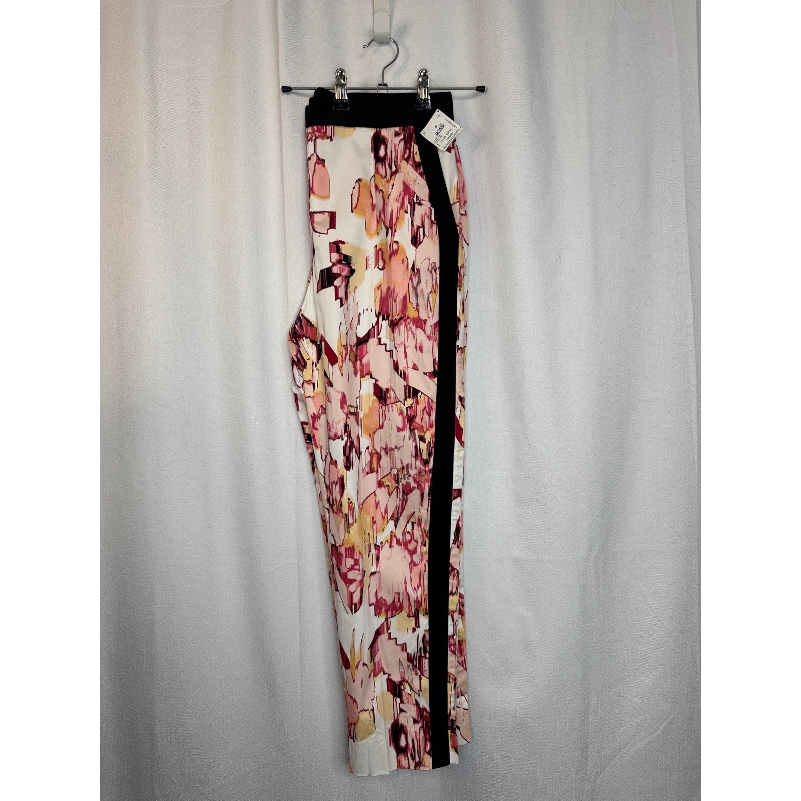 361. Donna Karan New York NWT Abstract Floral Ankle Pants Size 10
