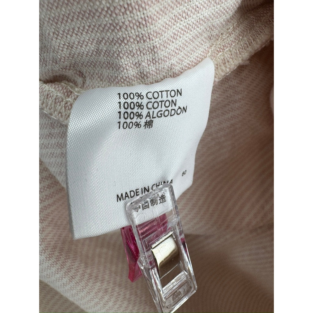 478. Brandy Melville Beige Peplum Cami Tank 100% Cotton