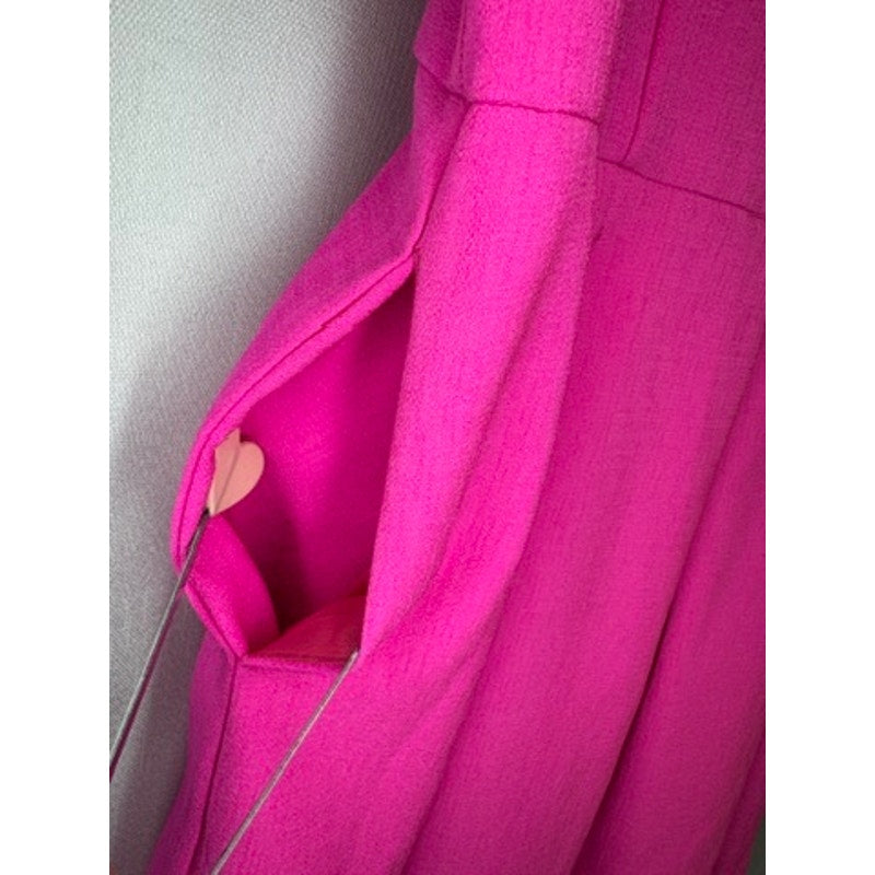 452. C. Luce Sleeveless Fit & Flare Pink Dress Size S