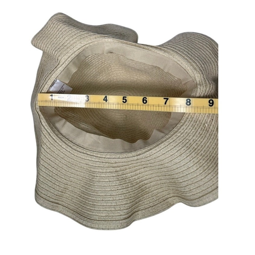 491. Tommy Bahama Kids Packable Floppy Sun Hat Tropical Bow OS
