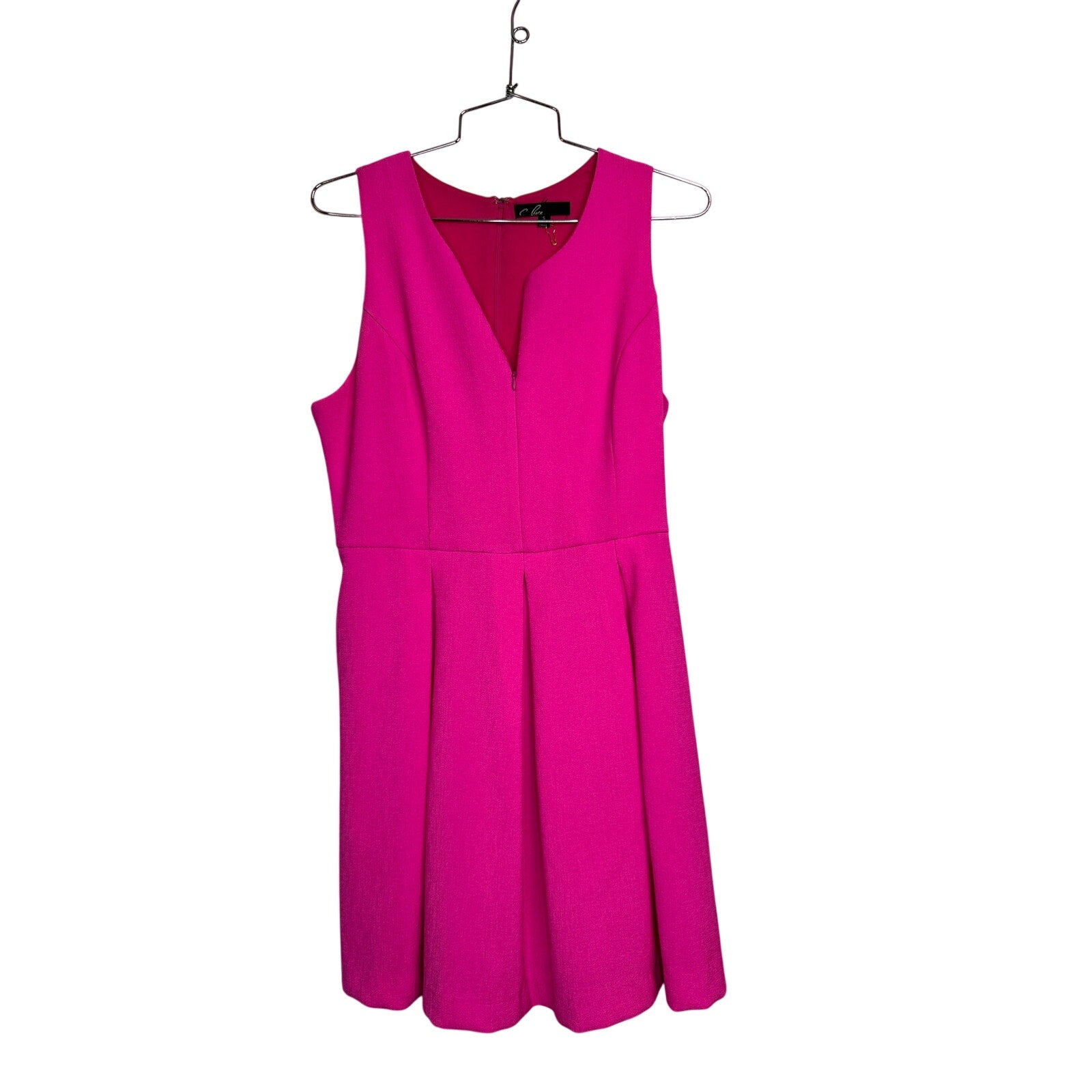 452. C. Luce Sleeveless Fit & Flare Pink Dress Size S