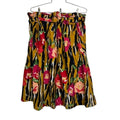 477. Truly 4 You Floral Zebra Print Maxi Skirt Size L/XL