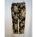 429. Lauren Ralph Lauren Floral Straight Leg Linen Pants Size 16
