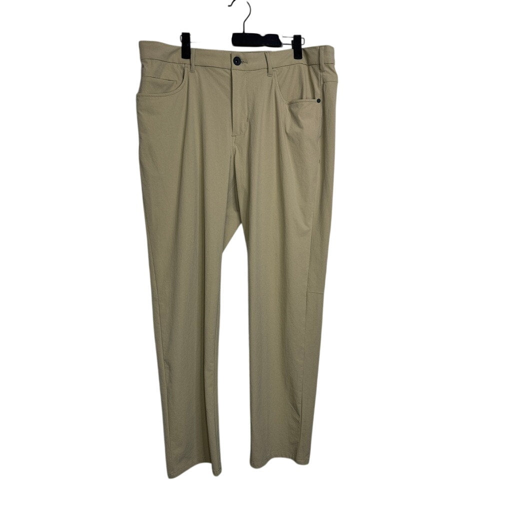 485. Tommy Bahama Khaki Performance Pants Men's 36x30 Beige