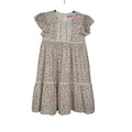 578. Peppermint Girls Floral Flutter Sleeve Dress Size 18