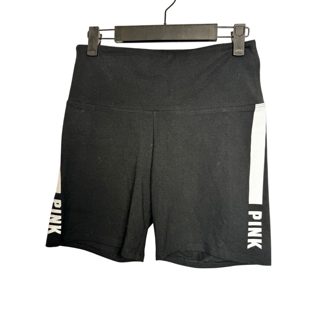 482. PINK Victoria's Secret Black Bike Shorts NWT Size M