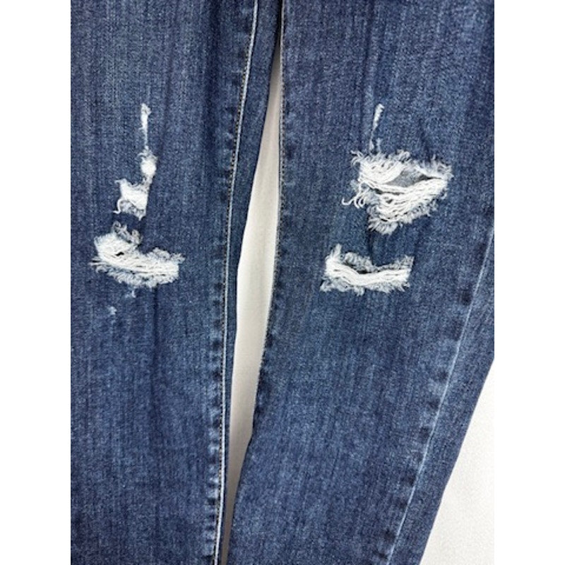 388. Levi's 711 Skinny Distressed Jeans Size 25
