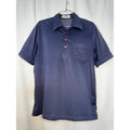 420. Cougar Golf of California Blue Short Sleeve Polo Shirt