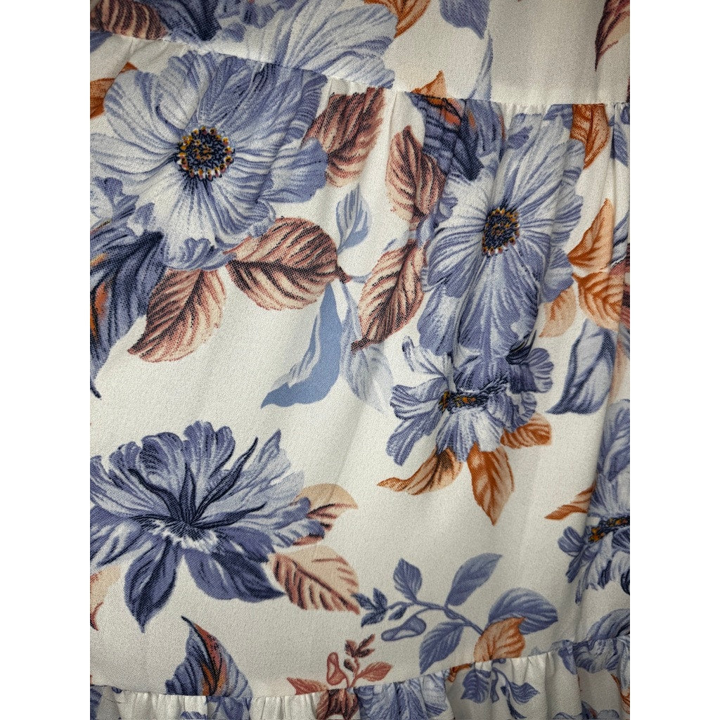 391. Japna Floral Halter Maxi Dress Size S EUC