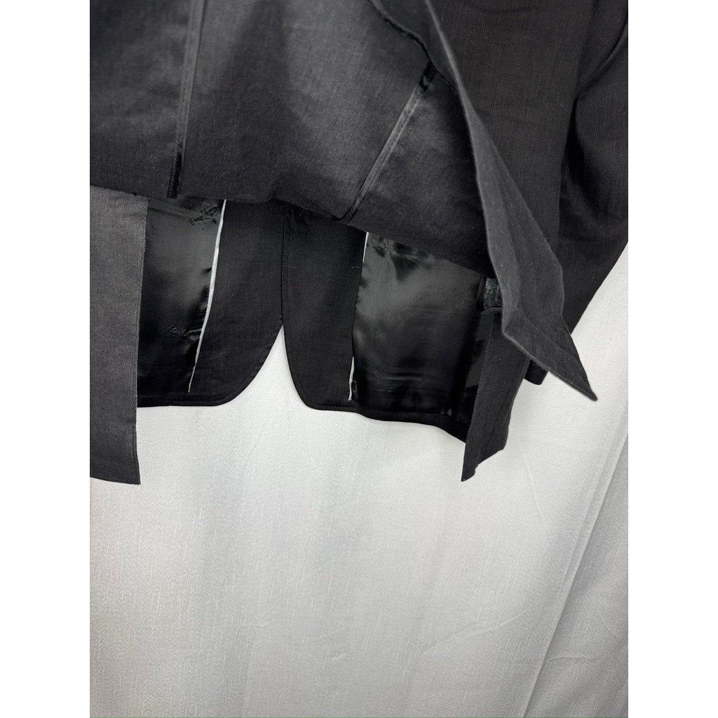 438. INC International Concepts Charcoal Linen Blend Blazer Sport Coat Size L