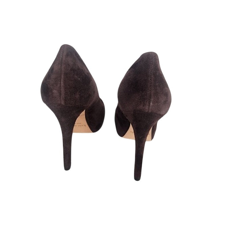 506 Kate Spade New York Brown Suede Pumps Size 6B Made in Italy