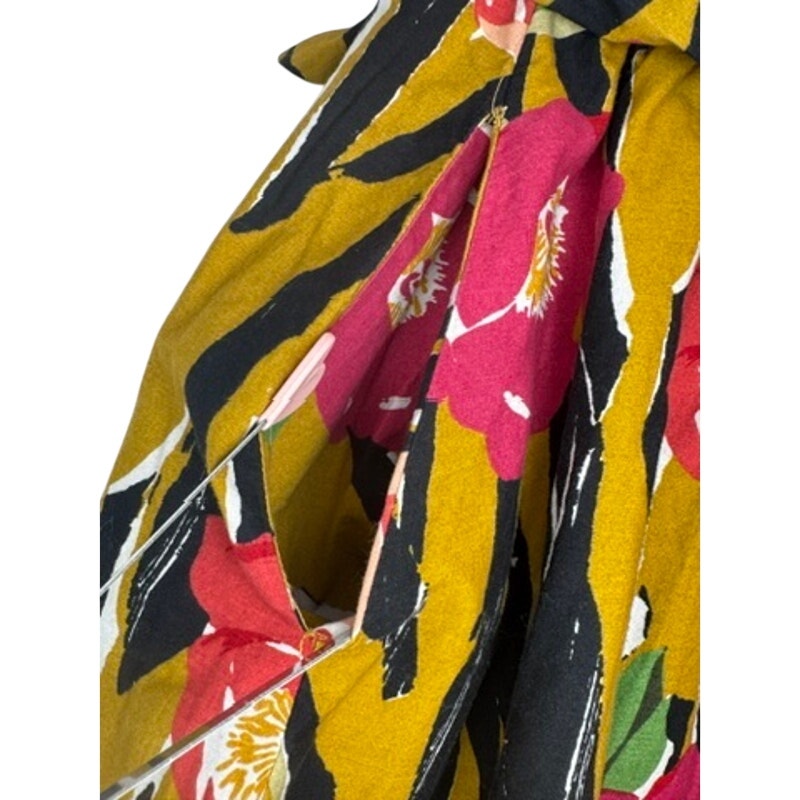 477. Truly 4 You Floral Zebra Print Maxi Skirt Size L/XL