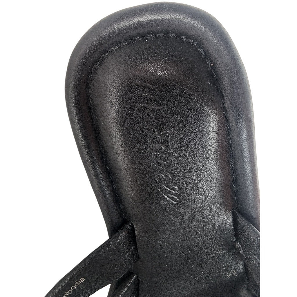 501. Madwell Black Multi Strap Slide Sandals Size 7.5