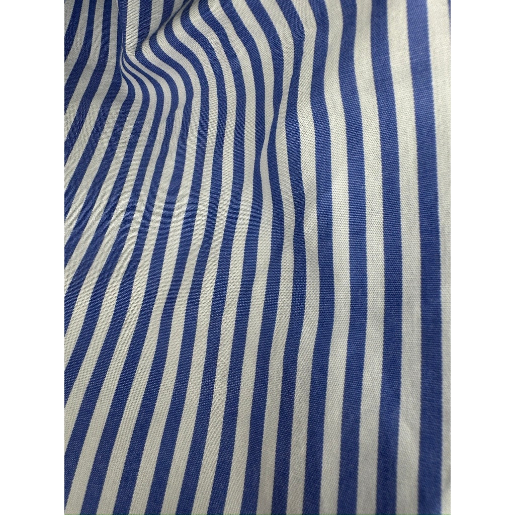 424. Vineyard Vines for Target Blue White Stripe Peasant Top Size M