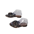 509. Lucky Brand Floral Slide Sandals Size 6M/36.5