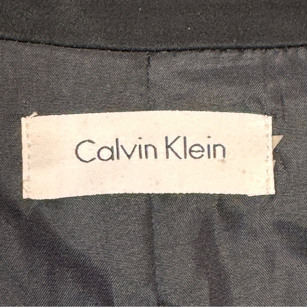 93. Calvin Klein Black Belted Sheath Dress Size 6