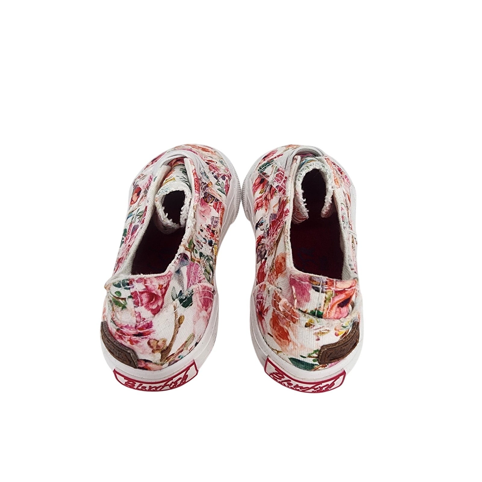 505. Blowfish Malibu Floral Canvas Slip On Sneakers Girls/Toddler Size 7