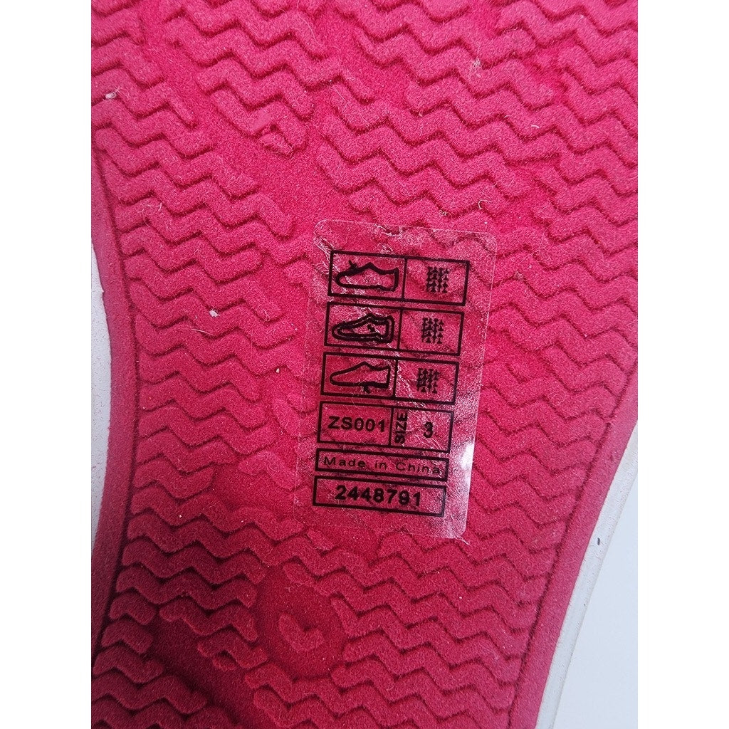 504. Blowfish Malibu Floral Canvas Slip On Sneakers Pink White Size 9.5