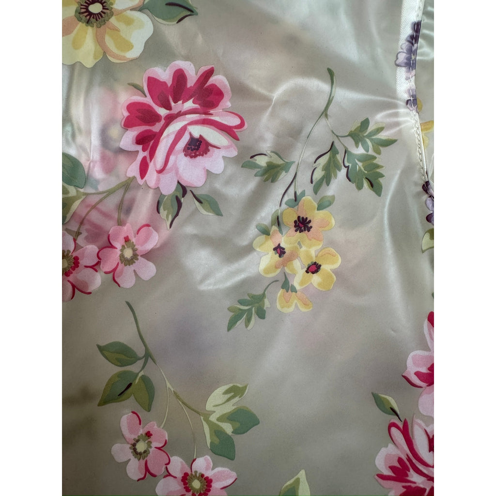 385. Tahari Floral Sheer Rain Jacket Size 4 Girls