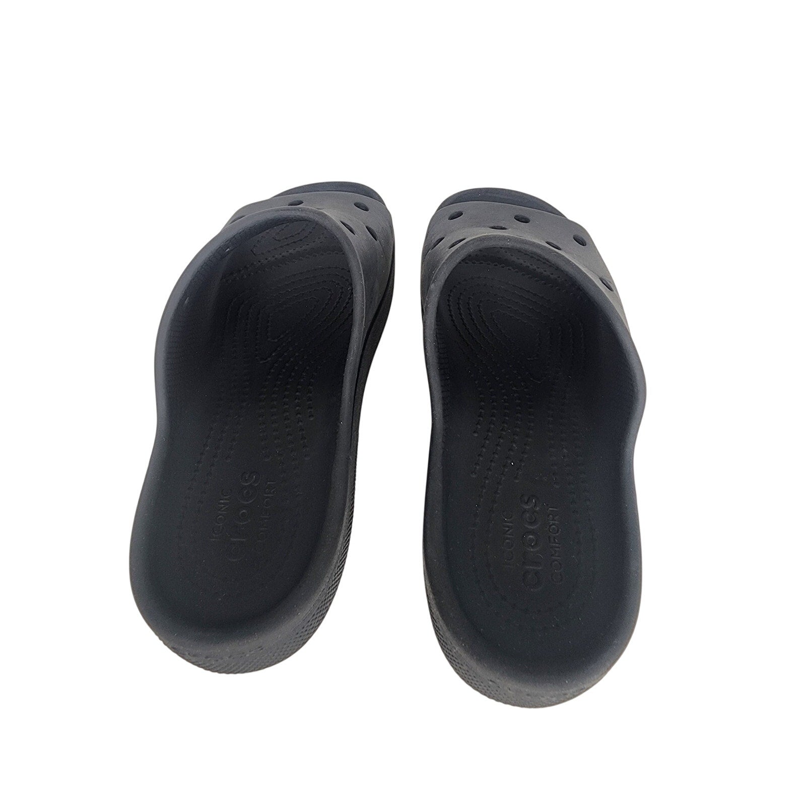503. Crocs Classic Clog Black Comfort Slip On Shoes Size 8