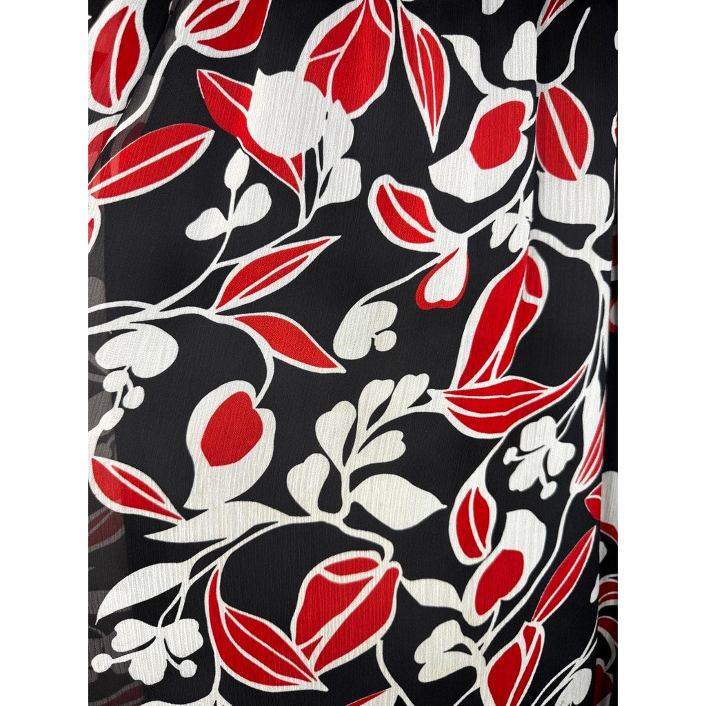 410. Studio I Floral Sleeveless Dress with Cropped Jacket Size 10