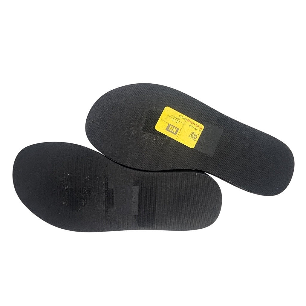 501. Madwell Black Multi Strap Slide Sandals Size 7.5