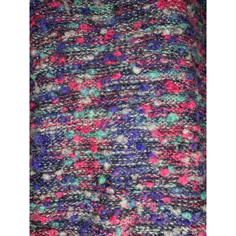 433. Vintage 1980s Gil Aimbez Fringe Turtleneck Sweater Size M