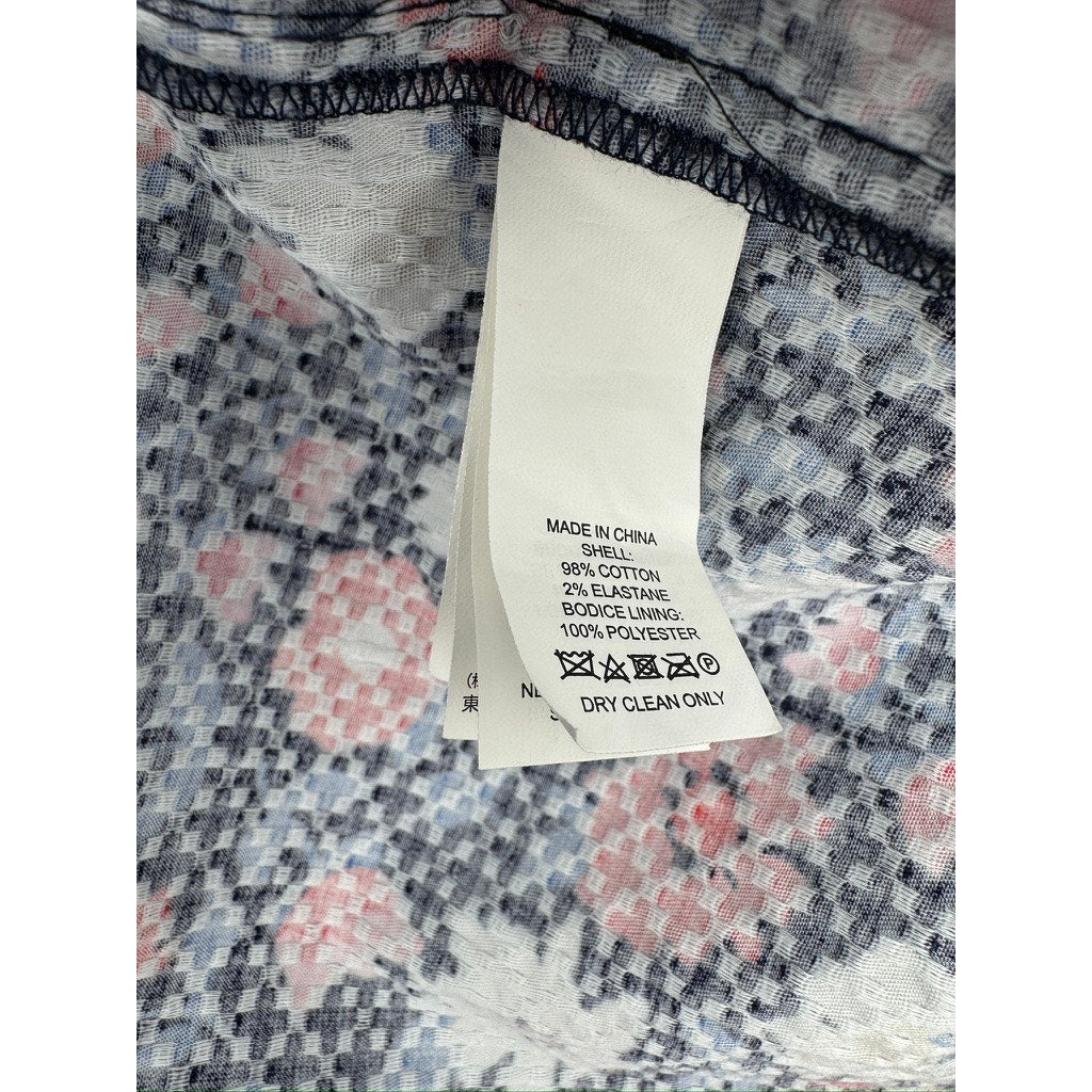 392. Kate Spade New York Floral Sleeveless Sheath Dress Size 4