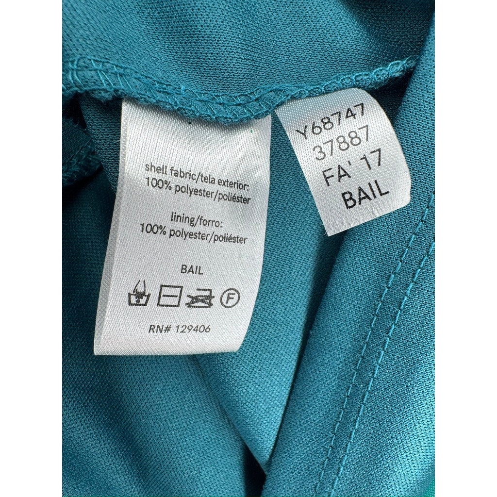 453. Venus Ombre Halter Maxi Dress Size US 6 Teal Blue NWOT