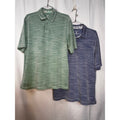 419. Nikoby Space Dye Polo Shirt Bundle 2-Pack Men's Size L