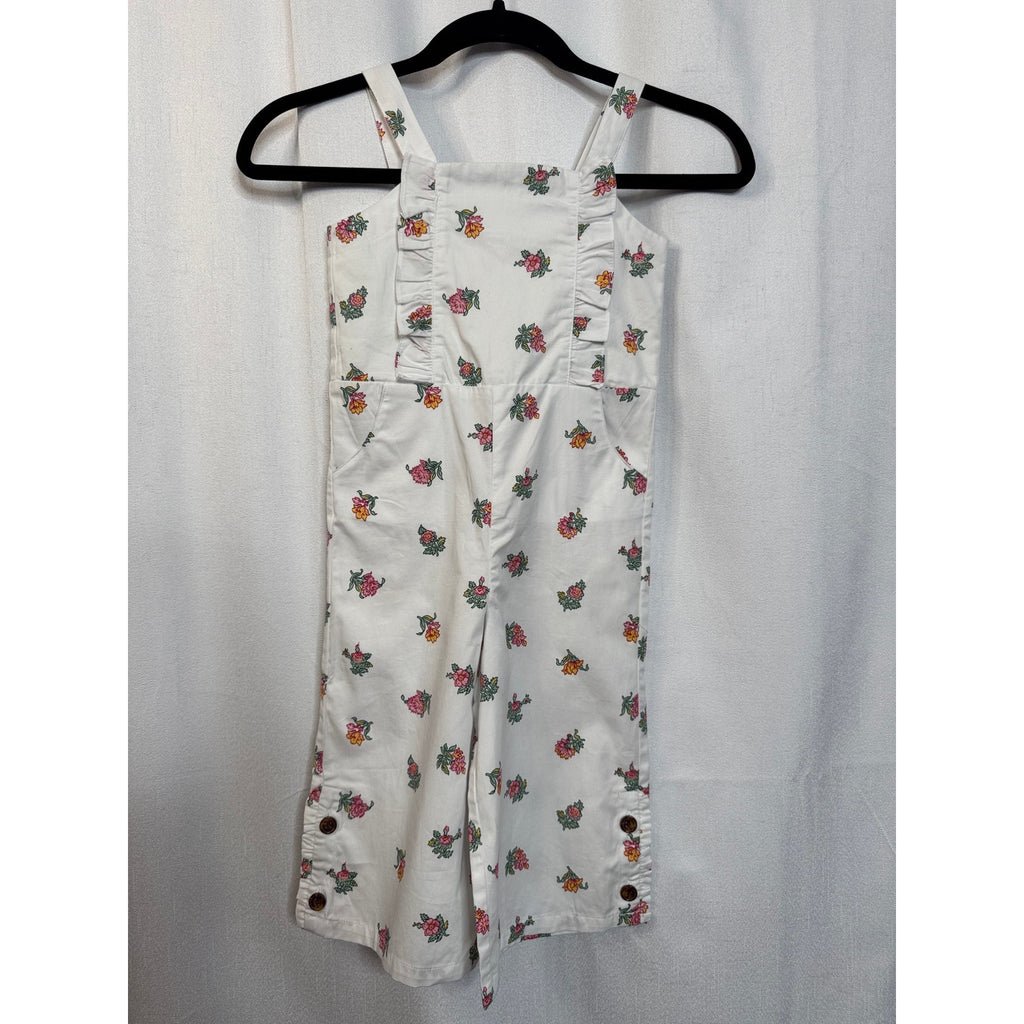 341. Janie and Jack NWT Floral Wide Leg Jumpsuit Girls Size 4